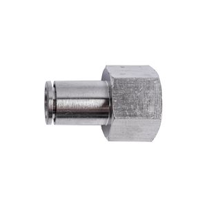 Metal Pu Fitting Straight 10mm 1/2' F